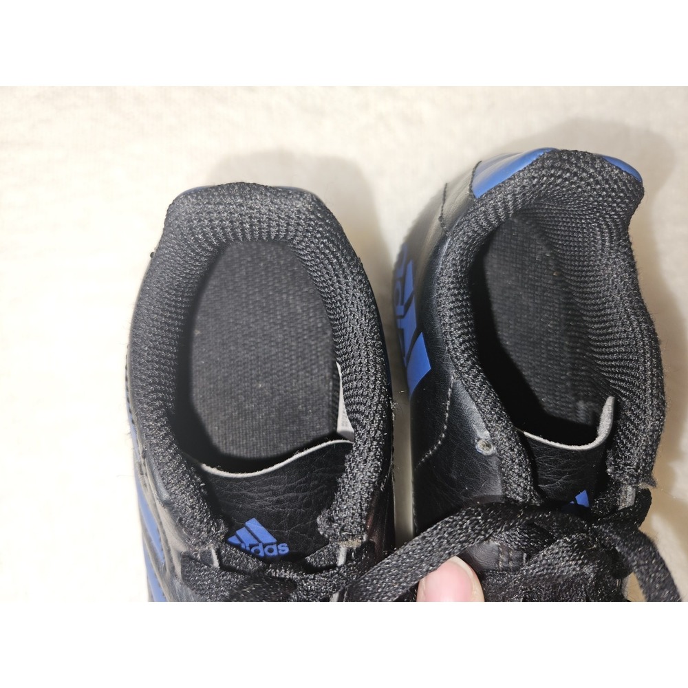 Adidas Kids Bolero VII FG J FV2894 Lace Up Black Blue Soccer Cleats Shoes Sz 12k - Picture 6 of 6